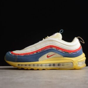 Nike Air Max 97 Coconut Milk Fossil Denim Red DV1486-162