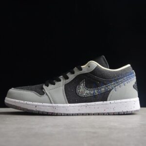 Jordan 1 Low Crater Black Grey DM4657-001