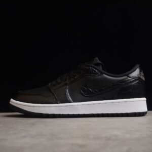 Jordan 1 Retro Low Golf Black Croc DD9315-003