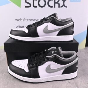 Jordan 1 Low Black White Grey 553558-040