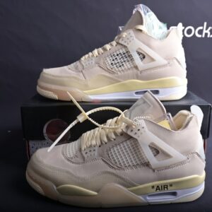 Air Jordan 4 Retro off-white sail (SP Batch) CV9388-100