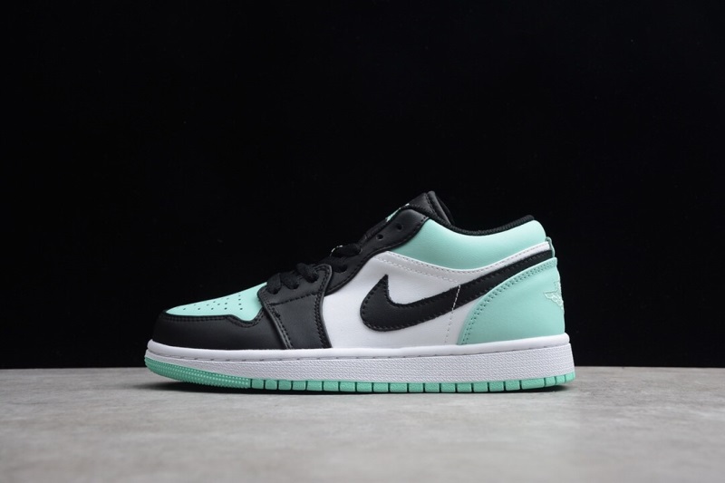 Jordan 1 Low Emerald Toe 553558-117