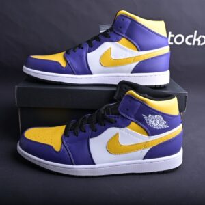 Jordan 1 Mid Lakers (2022) DQ8426-517