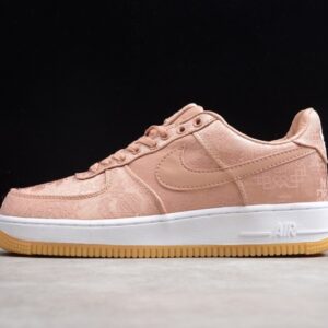 Nike Air Force 1 Low Clot Rose Gold Silk (Regular Box)(SP batch)CJ5290-600